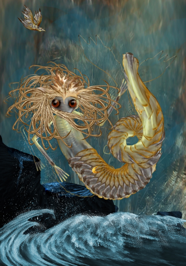 Creation of Mermaid: Step 16